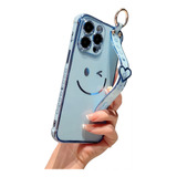 Funda Para iPhone 13 Pro 5g 6.1 Pulgadas Con Correa - Blue