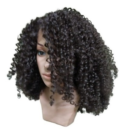 Wig Volumao Front Lace C/ Redinha Na Frente Repartição Fixa 