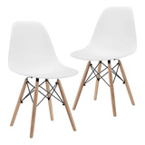 Combo Silla De Comedor Moderna Eames Living X 2 Unidades