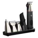 Kit De Cortapelos Para Barba, Recortador Usb, Lavable, Corte