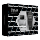 Kit Antonio Banderas Seduction In Black Edt 100ml+asb 75ml