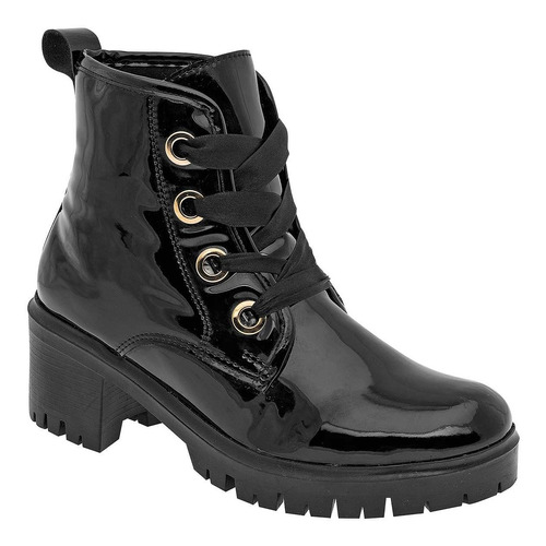 Bota Mujer Been Class 10803 Negro Charol 091-262