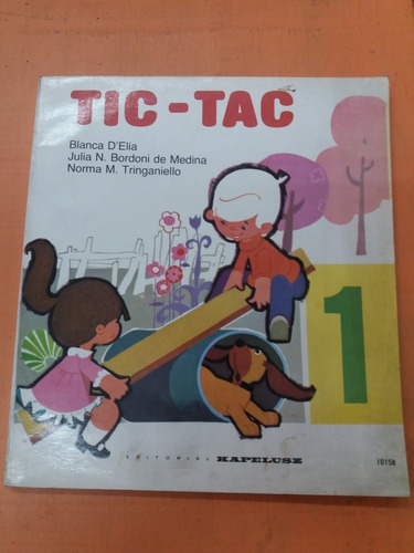  Libro Tic Tac Nro 1  - Kapelusz