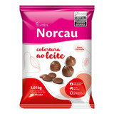 Cobertura Norcau Premium Gotas Ao Leite Trufa Pão De Mel 1kg