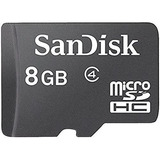 Tarjeta De Memoria Micro Sdhc De 8gb Sandisk Class 4