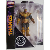 Marvel Select Figura De Thanos Con Infinity Gauntlet Nueva!!