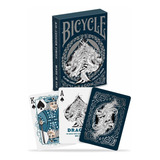 Naipes De Poker Bicycle Dragon Playing Cards, Azul Npk