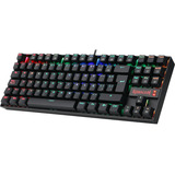 Teclado Mecánico Redragon K552rgb Kumara Negro, Switch Rojo