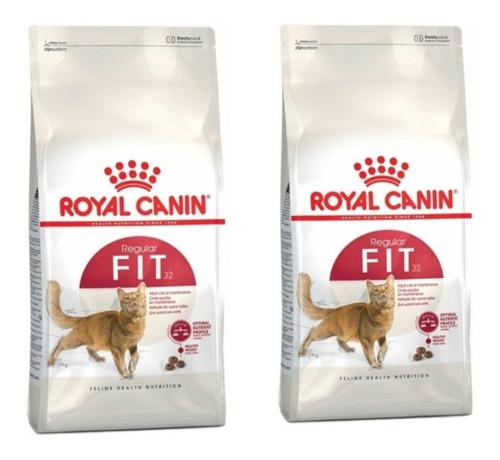 Alimento Royal Canin Fit Combo Gato Adulto 2 Bolsas 1,5kg