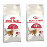 Alimento Royal Canin Fit Combo Gato Adulto 2 Bolsas 1,5kg