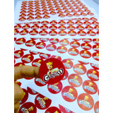 Etiquetas Stickers Personalizados  20 Tabloides Papel Adheri