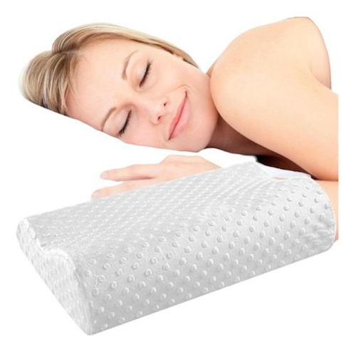 Almohada Con Memoria Memory Foam Cervical Terapéutica