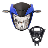 Frente Farol Honda Cg Titan 160 2022 Aranha Seta Pisca Led