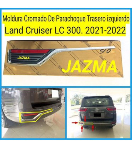 Land Cruiser Lc 300  Repuestos Faro Parrilla Rejilla  Foto 6