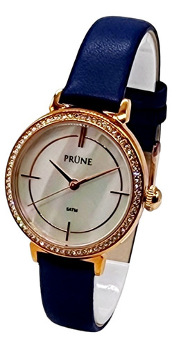 Reloj Prune Dama Malla Cuero  Sumergible  Garantía Oficial !