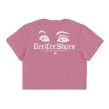 Remera Dc Shoes Womens These Eyes Cropeed Tee Mujer