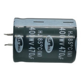 Capacitor Electrolitico 470uf - 400v 85°