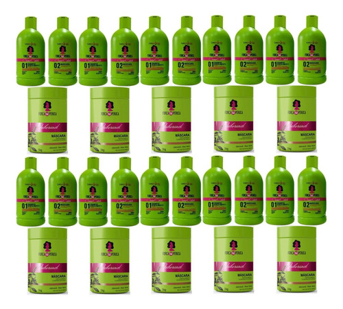 Shampoo+cond+mascara 30 Produtos (10 Kits) Moisture Atacado