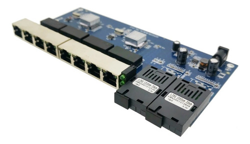 Switch Placa Poe Reverso Rede Metro Giga Gigabit A B-8p Rj45