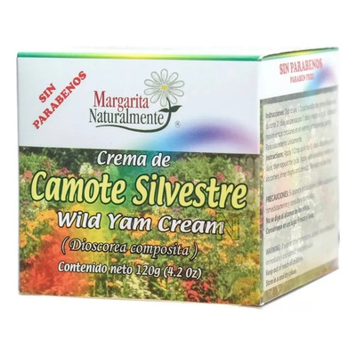 Crema De Camote Silvestre 120 Gr Margarita Naturalmente | Envío gratis