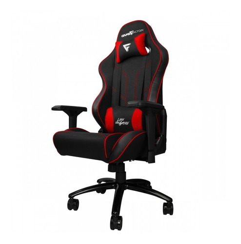 Sillas Gamer Game Factor Reclinable Ergonomica Vorago Soporte Lumbar Y Cuello 150kg Brazos 4d Ajustables