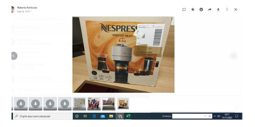 Cafeteira Nespresso Vertuo Next  Matt Black  110v