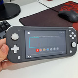 Nintendo Switch Lite Cinza Usado + Case De Transporte