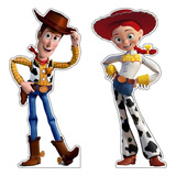 Figuras Grandes Toy Story Base Rigida Kit De 2 Pzs Coroplast