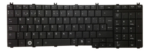 Teclado Para Toshiba Satellite Key-144 C650d C670d C675d L675d Esp Color Negro