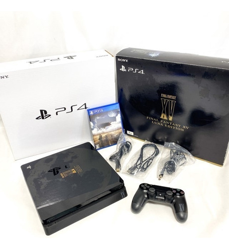 Playstation 4 Slim 1tb Final Fantasy Xv Luna Edition + Juego