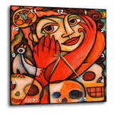 3drose Dpp__1 Mexicana Colorful Skulls Woman Women Fine Art.