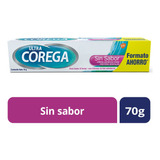 Ultra Corega Crema Adhesiva Para Protesis Sin Sabor 70g