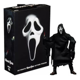 Action Figure Pânico Scream Ghostface Ultimate Boneco 18 Cm