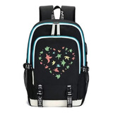 Mochilas Escolares Heartstopper Moda Con Puerto De Carga Usb