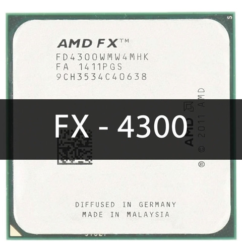 Processador Amd Fx 4300 Am3+ 4ghz Original Garantia