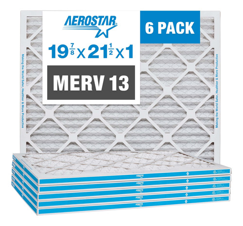 Aerostar Filtro De Aire Plisado Merv 13 De 19 7/8 X 21 1/2 X