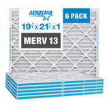 Aerostar Filtro De Aire Plisado Merv 13 De 19 7/8 X 21 1/2 X