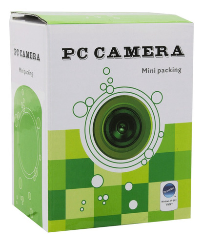 Webcam Vga Pc Camera Mini Packing 