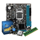 Kit Intel Core I5 2400 + Placa H61 + 4gb + Cooler Promoção