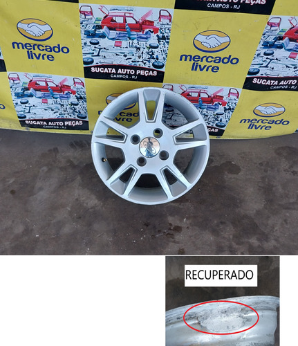 Roda Avulsa Ford Fiesta Aro 14 4 Furos Recuperada Usada