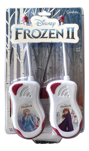 Brinquedo Novo Walkie Talkie Frozen Disney Da Candide 8301