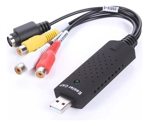 Capturadora Video Y Audio Easier Por Usb Rca Chipset Ms2100e