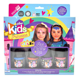 Kit Maquillaje Artistico Glow Kids Princesas (glk0001)