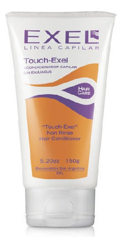 Crema De Peinado Sin Enjuague Touch Exel Frizz Nutrición