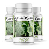 Kawa Kawa ( Piper Methysticum) Cápsulas 500mg Kit 3 Frascos