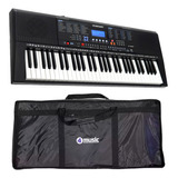 Teclado Concert C300 61 Teclas 5 Oitavas + Capa Compact