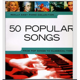 50 Popular Song / Partituras Para Piano Artistas Y Peliculas