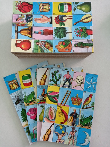 Loteria Mexicana 100 Cartas De 10x15 Cm