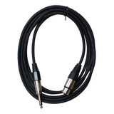 Cable Microfono Desbal. P6,3-xlr H (3mts) Carverpro 