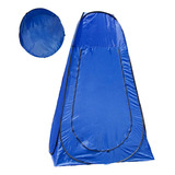 Carpa Baño Vestidor Autoarmable Playa Dakota 110x110x190cm Color Azul